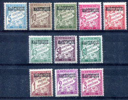 Martinique      Taxes    1/11 * - Postage Due