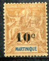 Martinique      52 * - Neufs