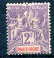 Martinique          50 * - Unused Stamps