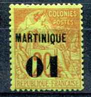 Martinique        N°  3 * - Neufs