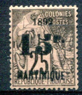 Martinique        N°  28 * - Unused Stamps