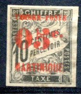 Martinique       Taxe   N°  23 * - Timbres-taxe