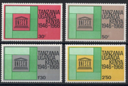 EST-AFRICAIN Timbres-Poste N°153** à 156** Neufs Sans Charnières TB Cote : 6.00€ - Kenya, Uganda & Tanzania