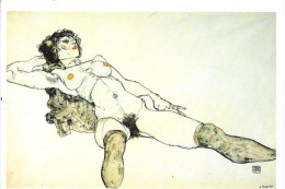 Egon Schiele - Nu Couché - Schiele