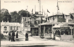 BELGIQUE - Exposition De  Bruxelles - Avenue Des Concessions - Carte Postale Ancienne - Expositions Universelles