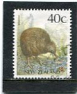 NEW ZEALAND - 1988  40c  BROWN KIWI  FINE USED - Usati