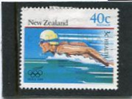 NEW ZEALAND - 1988  40c+3c  SEUL '88  FINE USED - Gebraucht