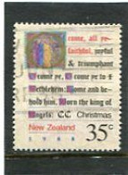 NEW ZEALAND - 1988  35c  CHRISTMAS  FINE USED - Gebraucht