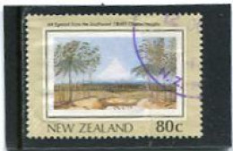 NEW ZEALAND - 1988  80c  MT  EGMONT  FINE USED - Usados