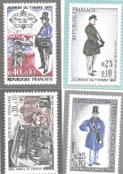 France - Journée Du Timbre 1967/1968/1969/1970 - 4 Cartes Différentes - Prêts-à-poster:Stamped On Demand & Semi-official Overprinting (1995-...)