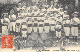 CPA 51 MONTMIRAIL / FETE DE GYMNASTIQUE DU 3 JUILLET 1910 - Montmirail