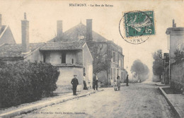 CPA 51 BEAUMONT / LA RUE DE REIMS - Andere & Zonder Classificatie