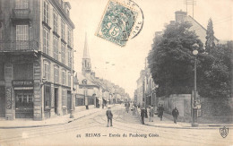 CPA 51 REIMS / ENTREE DU FAUBOURG CERES - Reims