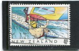 NEW ZEALAND - 1989  40c  SPORT  FINE USED - Oblitérés