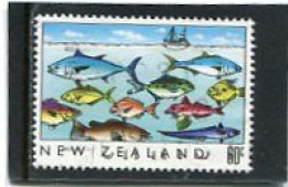 NEW ZEALAND - 1989  60c  FISHING  FINE USED - Gebruikt