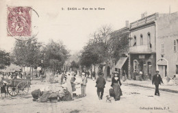 Algérie - SAIDA - Rue De La Gare - Saïda