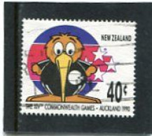 NEW ZEALAND - 1989  40c  COMMONWEALTH  GAMES  GOLDIE  FINE USED - Gebruikt