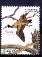 Ghana 1991 MNH, Water Birds, White Faced Tree Duck - Canards