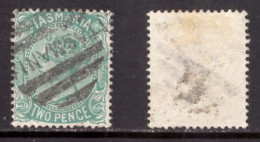 TASMANIA   Scott # 61 USED (CONDITION AS PER SCAN) (Stamp Scan # 978-7) - Gebruikt