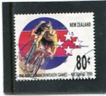 NEW ZEALAND - 1989  80c  COMMONWEALTH  GAMES  FINE USED - Used Stamps