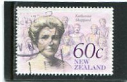 NEW ZEALAND - 1990  60c  FAMOUS PEOPLE  FINE USED - Gebraucht