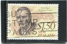 NEW ZEALAND - 1990  1.50  FAMOUS PEOPLE  FINE USED - Gebraucht