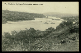 Ref 1632 - Early Postcard - The River Nile & Ripon Falls Uganda - Looking Towards Egypt - Oeganda