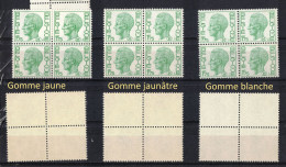 M2** Avec Gommes Différentes. Curiosités - Timbres [M]