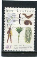 NEW ZEALAND - 1991  40c  CHATAMS  FINE USED - Gebraucht