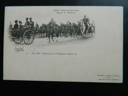 FETES FRANCO RUSSES DE 1901   REVUE DE BETHENY   L'IMPERATRICE ET L'EMPEREUR NICOLAS II - Bétheny