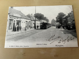 Wyneghem  Wijnegem   Zicht In 't Dorp    Edit F Hoelen N° 1512    TRAM VAPEUR  STOOMTREIN - Wijnegem