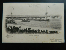 FETES FRANCO RUSSES DE 1901   REVUE DE BETHENY  DEFILE DE L'INFANTERIE - Bétheny