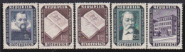 Österreich   .    Y&T    .    822/826   .   *        .     Ungebraucht Mit Gummi - Unused Stamps