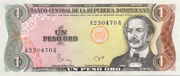 Dominican Republic 1 Peso Oro, P-126a (1984) - UNC - Dominicaine