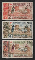 Laos - 1967  -  Croix Rouge  -  N° 164 à 166  -  Neufs ** - MNH - Laos