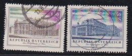 Österreich   .    Y&T    .   853/854        .   O      .    Gestempelt - Used Stamps