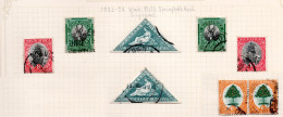 South Africa, Used, 1926, Michel 21 - 26, 27 - 28 Pair - Used Stamps