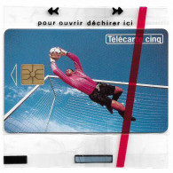 France - Les Cinq Unites - Football Goalkeeper - Gn041 - 06.1994, 5Units, 6.000ex, NSB - Telefoonkaarten Voor Particulieren