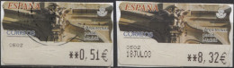 Espagne 2002 - Timbre De Distributeur YT 75 (2/3) (o) Sur Fragment - Dienst