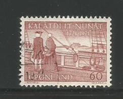 Greenland Scott # 77 Used VF ..................................(w63) - Gebruikt