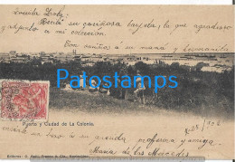 212888 URUGUAY COLONIA VISTA DEL PUERTO PORT  POSTAL POSTCARD - Uruguay