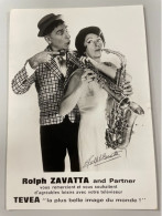 CPSM / CPM -  Rolph ZAVATTA And Partner - Avec Autographe Au Verso - Format 10x15 Cm - Cirque