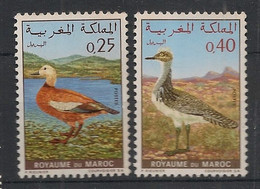 MAROC - 1970 - N°Yv. 606 à 607 - Oiseaux / Birds - Neuf Luxe ** / MNH / Postfrisch - Canards