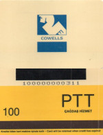 TURKEY - ALCATEL - P-07 - SAMPLE CARD - COWELLS LOGO - 500ex - Türkei