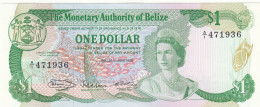 CRBX282 BILLETE BELICE 1 DOLAR 1980 EBC+ - Belice