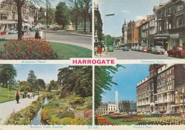 X4787 Harrogate - Montpellier Parade - Parliament Street - Rockery Valley Gardens - Auto Cars Voitures / Viaggiata 1967 - Harrogate