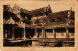 CPA AK Angkor Vat Cour Ou Bassin Du Cloitre Cambodge Indochina (1346260) - Cambodge