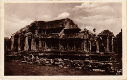 CPA AK Angkor Vat Bibliotheque Dans Les Ruines Cambodge Indochina (1346276) - Cambodge