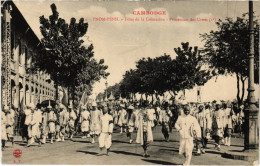 CPA AK Phnom Penh Fetes De La Cremation Cambodge Indochina (1346280) - Cambodge