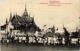 CPA AK Phnom Penh Fetes De La Cremation Cambodge Indochina (1346282) - Cambodge
